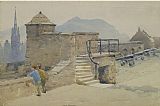 Half Moon Battery,Edinburgh Castle by Unknown Artist